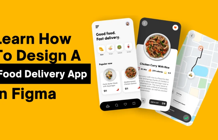 Food Delivery Mobile App  - Free Figma Template
