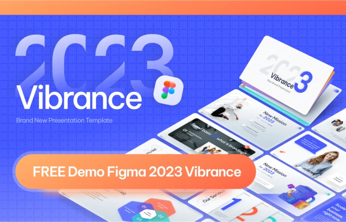 Free 2023 Vibrance - FIGMA  - Free Figma Template