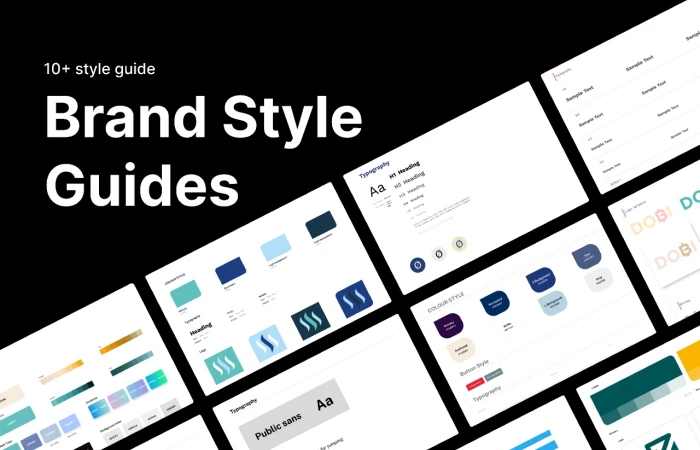 Free Brand Style Guide  - Free Figma Template