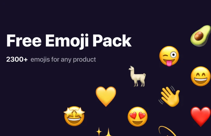 Free Emoji Pack  - Free Figma Template
