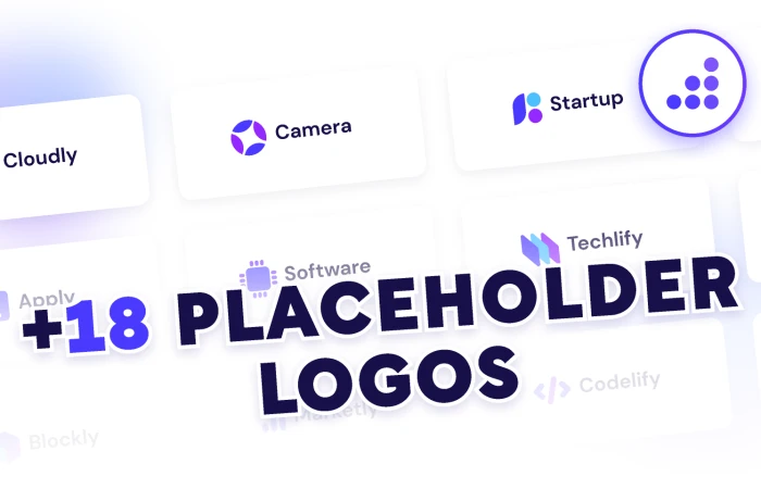 Free Placeholder Logos | BRIX Templates  - Free Figma Template