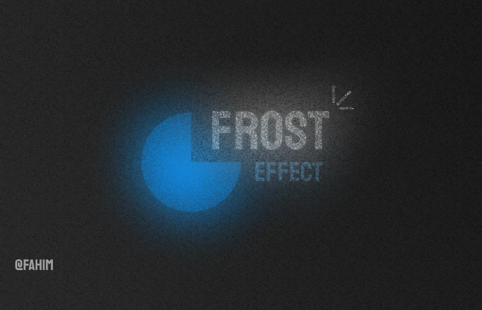 Frosted effect  - Free Figma Template