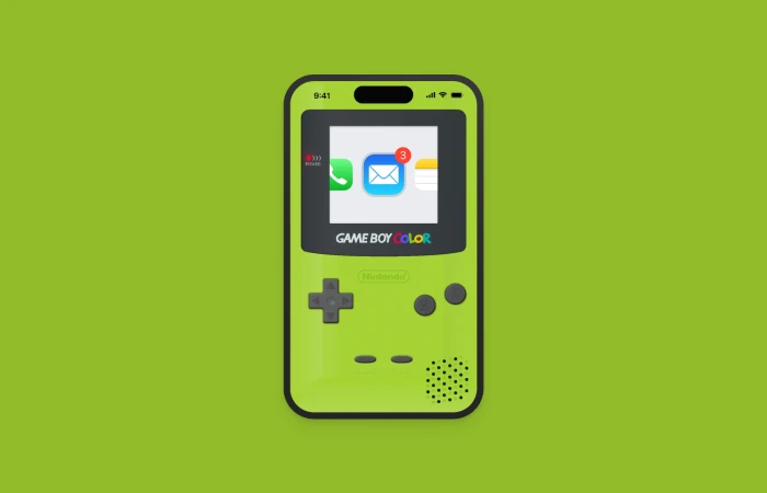 Gameboy Color  - Free Figma Template
