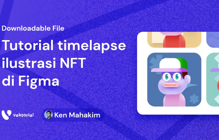 Generating NFT illustration with Figma  - Free Figma Template