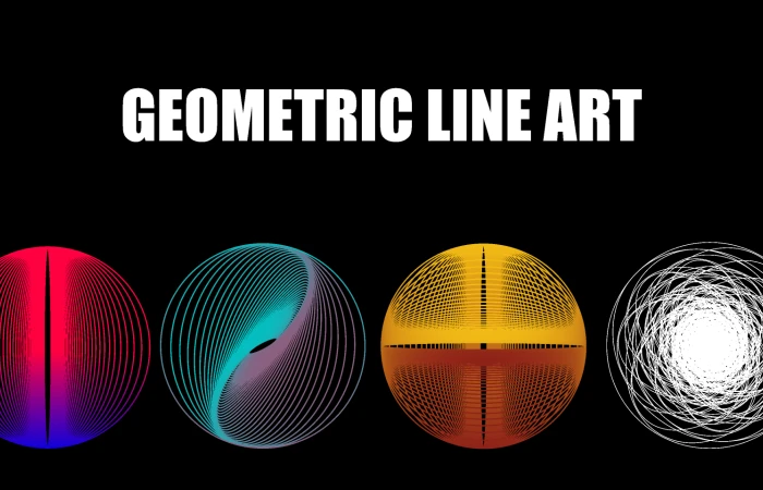 Geometric Line Art  - Free Figma Template
