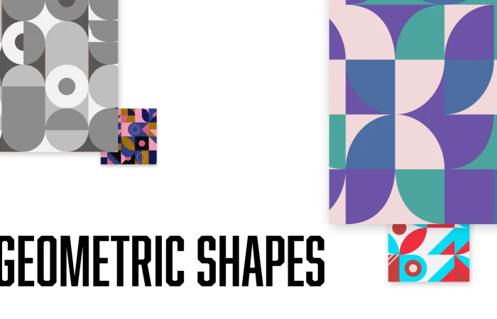 Geometric shapes  - Free Figma Template