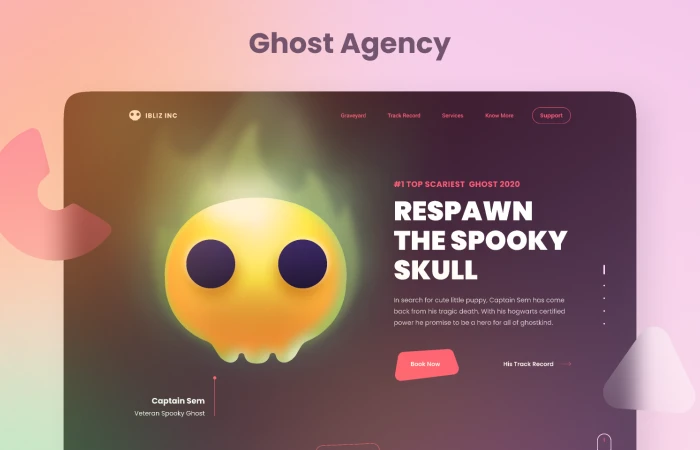 Ghost Agency - Ghost Illustration Kit  - Free Figma Template