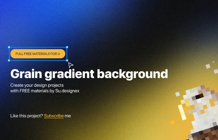 grain gradient background  - Free Figma Template