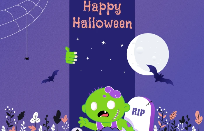 Halloween Illustration  - Free Figma Template