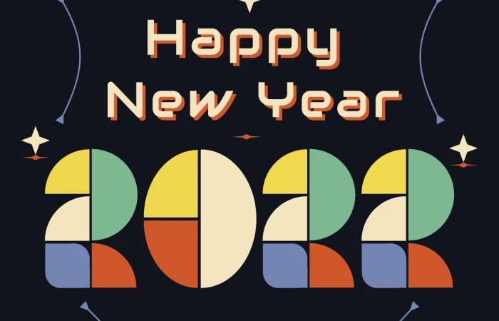 Happy New Year 2022  - Free Figma Template