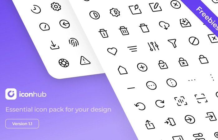 Iconhub  - Free Figma Template