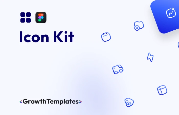 Icons Kit | GrowthTemplates  - Free Figma Template