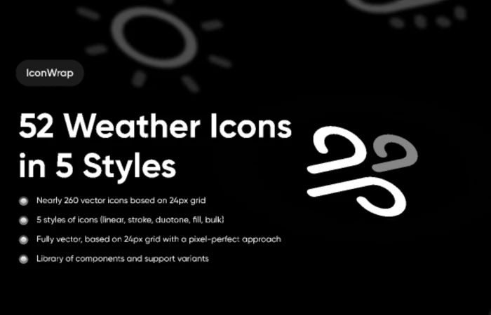 IconWrap - Weather  (Community) (Community)  - Free Figma Template