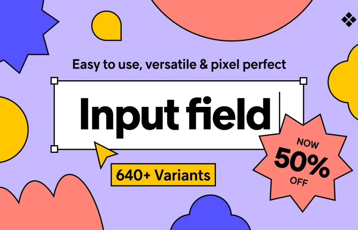 Input Field by Example  50% OFF  - Free Figma Template