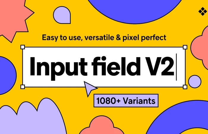 Input Field V2 by Example  - Free Figma Template