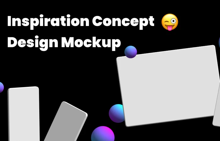 Inspiration Concept Design Mockup  - Free Figma Template