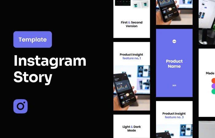 Instagram Story  - Free Figma Template
