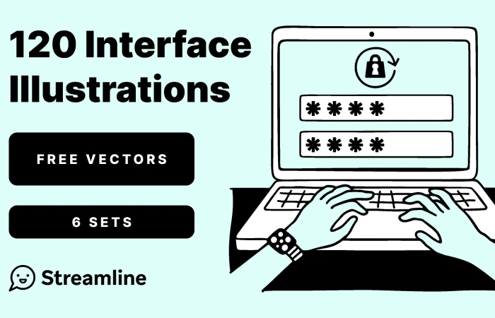 Interface Illustrations Free set  - Free Figma Template