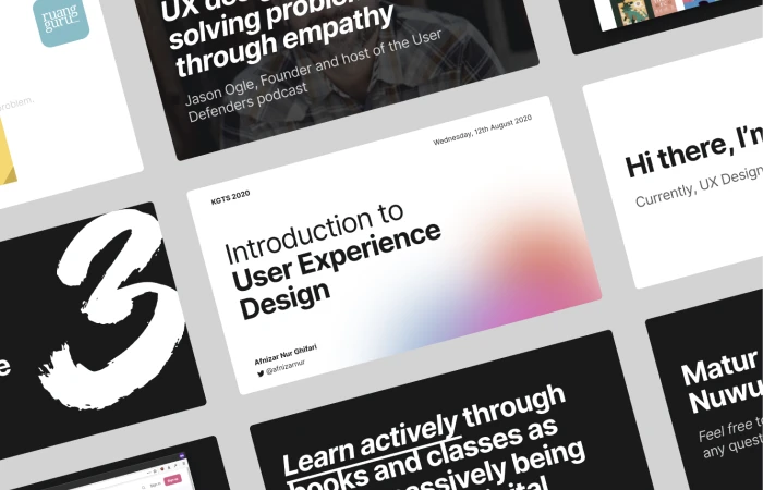 Introduction to User Experience Design  - Free Figma Template