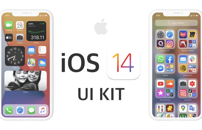 iOS 14 UI KIT  - Free Figma Template