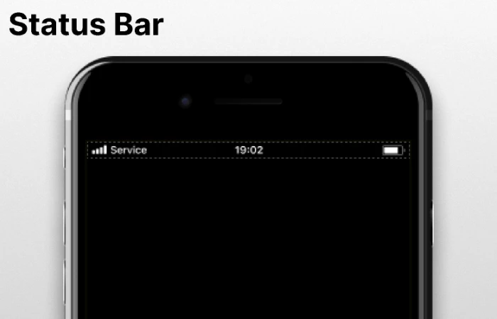 iOS Status Bar  - Free Figma Template