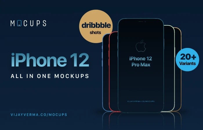 iPhone 12 - MOCUPS  - Free Figma Template