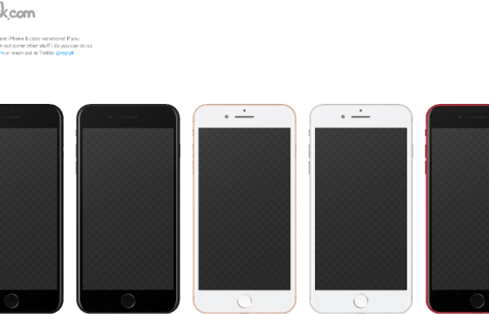 iPhone 8  - Free Figma Template