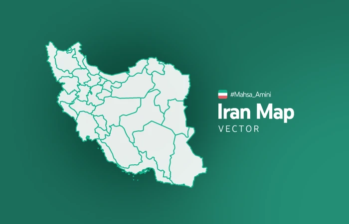 Iran Map  - Free Figma Template