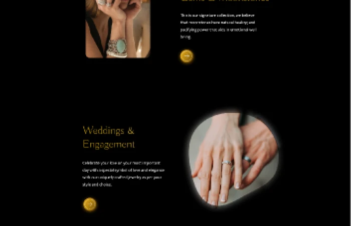 Jewellery Website Concept  - Free Figma Template