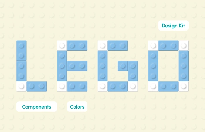 Lego Design Kit  - Free Figma Template