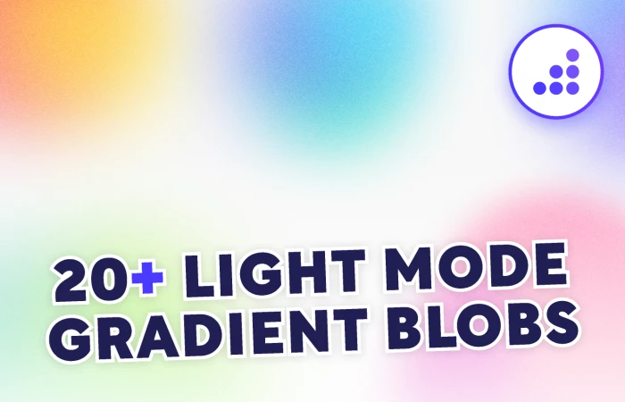 Light Mode Mesh Gradient Blobs | BRIX Templates  - Free Figma Template