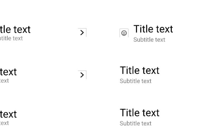 List-item UI Component  - Free Figma Template