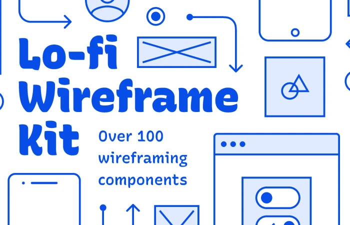 Lo-fi Wireframe Kit  - Free Figma Template