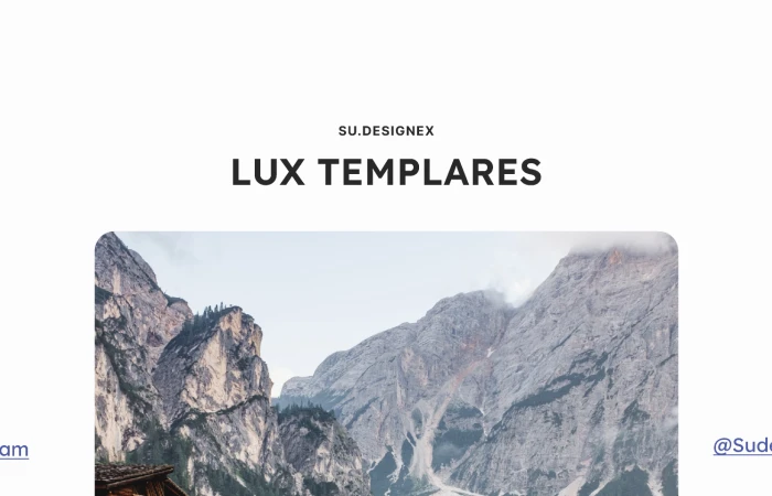 Lux Templares  - Free Figma Template