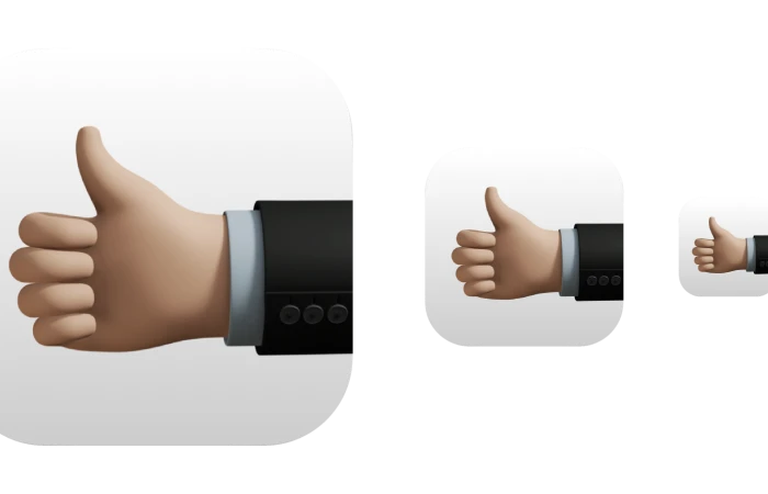 macOS Big Sur Icon With Handz 3D  - Free Figma Template