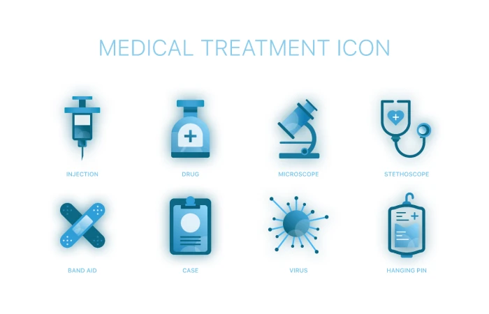 MEDICAL TREATMENT ICON  - Free Figma Template
