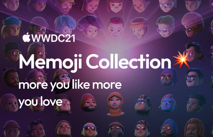 Memoji Collection WWDC2021  - Free Figma Template