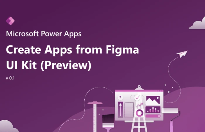 Microsoft Power Apps - Create Apps from Figma UI Kit (Preview)  - Free Figma Template