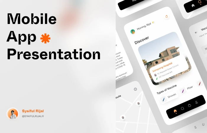 Mobile App Presentation by Rijal  - Free Figma Template