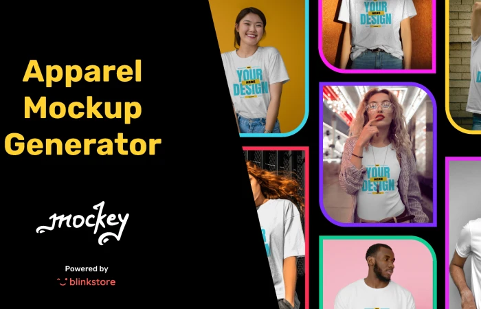 Mockey | Create Tshirt Mockups in Seconds  - Free Figma Template