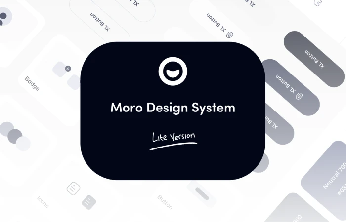 Moro Design System Lite  - Free Figma Template