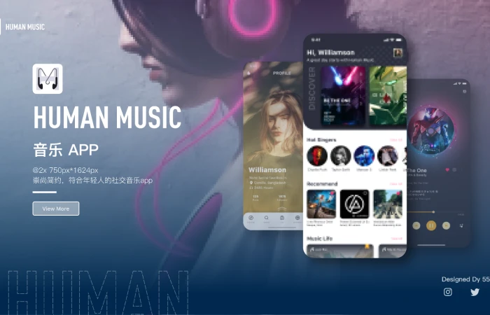 Music App Exercise  - Free Figma Template