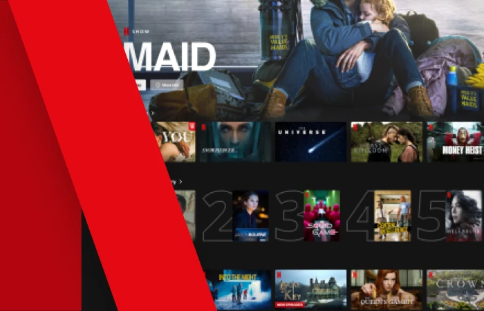 Netflix Interactive Components UI  - Free Figma Template