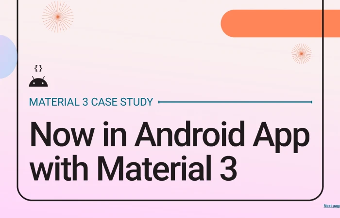 Now In Android Case Study  - Free Figma Template