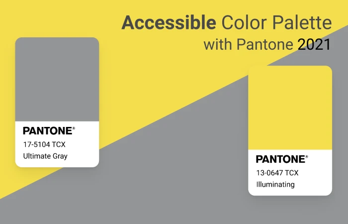Pantone 2021 Accessible Palette  - Free Figma Template