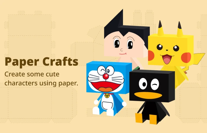 paper-crafts  - Free Figma Template