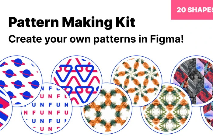 Pattern Making Kit   - Free Figma Template