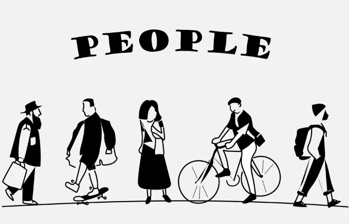 People illustrations  - Free Figma Template