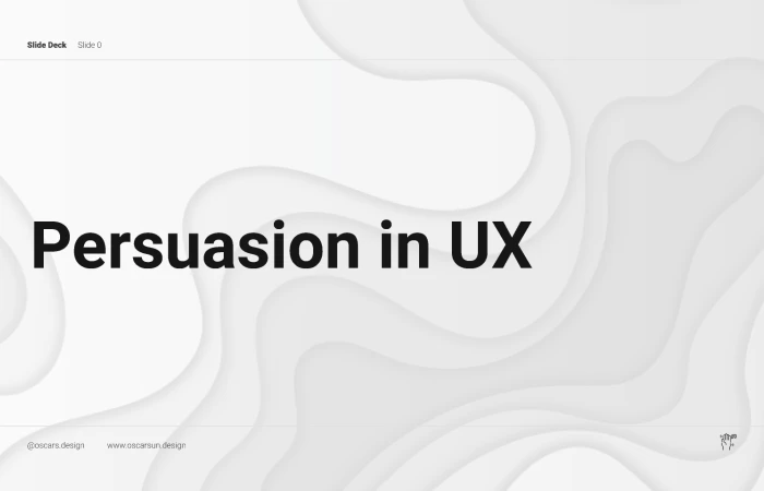 Persuasion in UX  - Free Figma Template