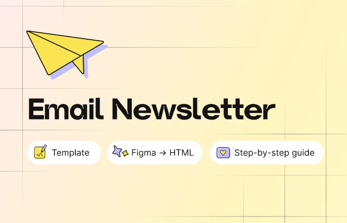 Quickstart guide  email newsletter  - Free Figma Template
